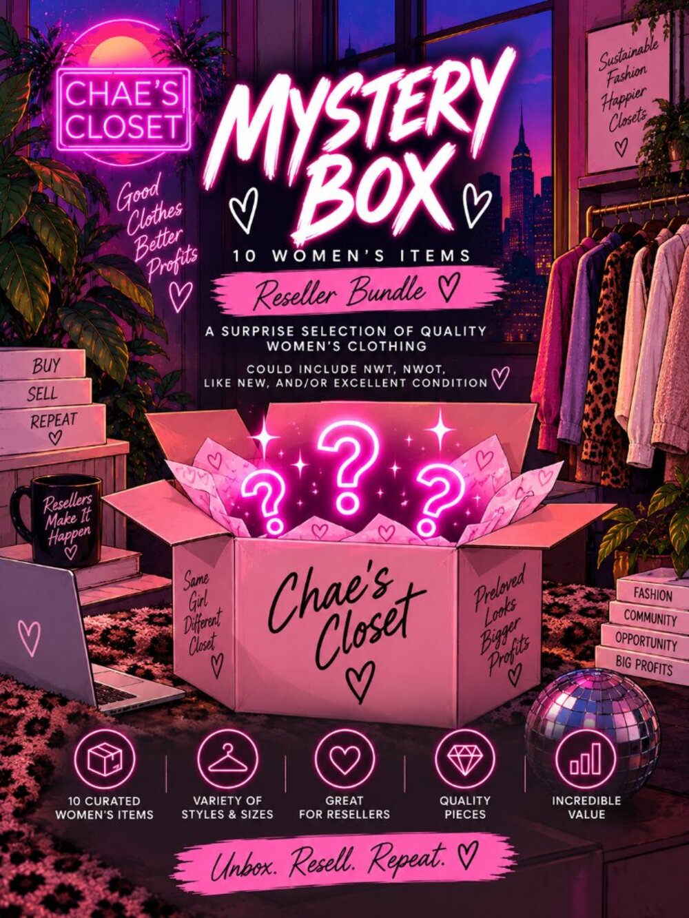 10 Piece Mystery Lot - Perfect for resellers!